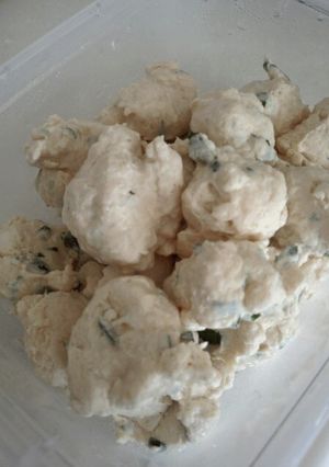 離乳食に★ふわふわ肉豆腐団子-レシピのメイン写真