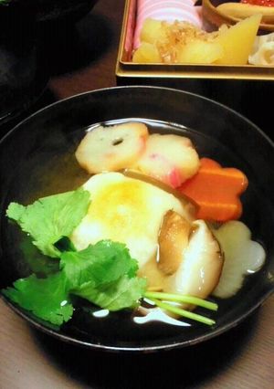お吸い物ベースで♡お雑煮-レシピのメイン写真
