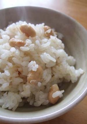 ほんのり塩味　大豆のご飯-レシピのメイン写真