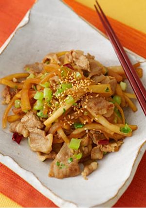 大根と豚ばら肉のおかずきんぴら-レシピのメイン写真