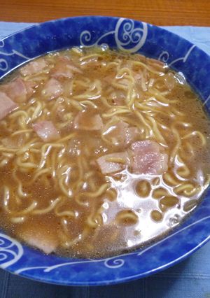 麺屋武蔵風特製インスタント醤油ラーメン♪-レシピのメイン写真