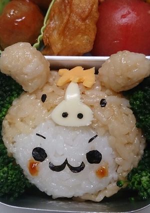 午年キャラ弁-レシピのメイン写真