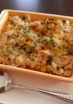 鶏ひき肉と牡蠣とバジルソース-レシピのメイン写真
