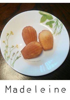 本格マドレーヌ。ハチミツ風味-レシピのメイン写真