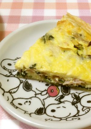 冷凍パイシートで簡単キッシュ♪-レシピのメイン写真
