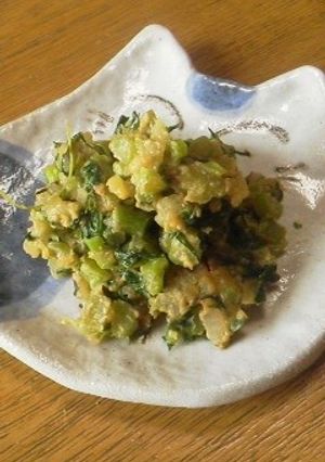 大根葉の味噌炒め-レシピのメイン写真