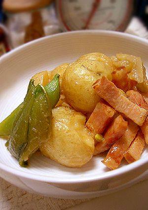 新じゃがとベーコンの洋風肉じゃが-レシピのメイン写真