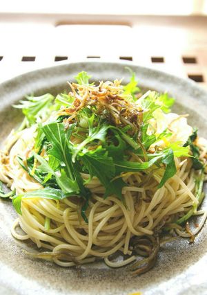 mカリカリじゃこのバター醤油パスタ-レシピのメイン写真