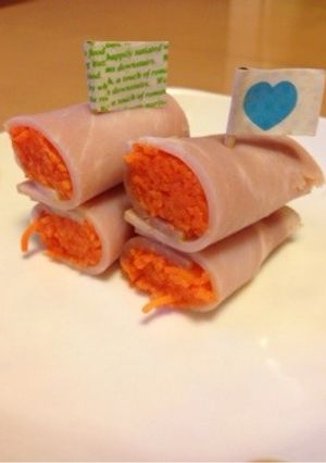 ハムの彩り巻き☆-レシピのメイン写真