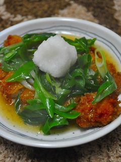 おろしあんかけカツ-レシピのメイン写真