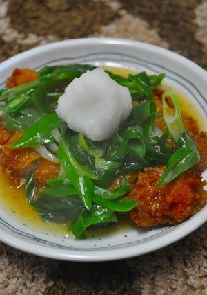 おろしあんかけカツ-レシピのメイン写真