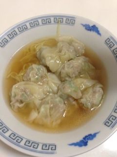 即席ラーメンの元で簡単ワンタン麺-レシピのメイン写真
