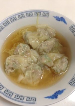 即席ラーメンの元で簡単ワンタン麺-レシピのメイン写真
