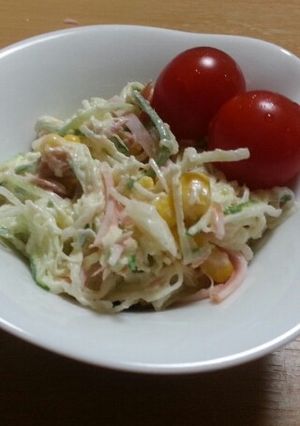 もりもり食べる♡大根ときゅうりのサラダ-レシピのメイン写真