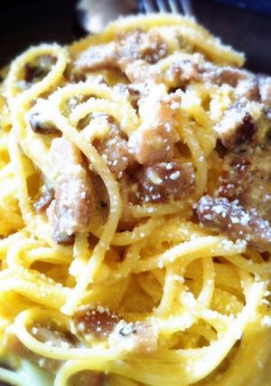 誰でも美味しく♪カルボナーラ-レシピのメイン写真