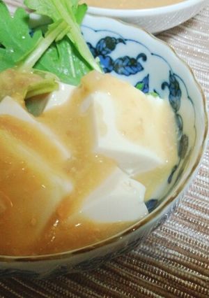2種類の温かい味噌ドレッシング-レシピのメイン写真