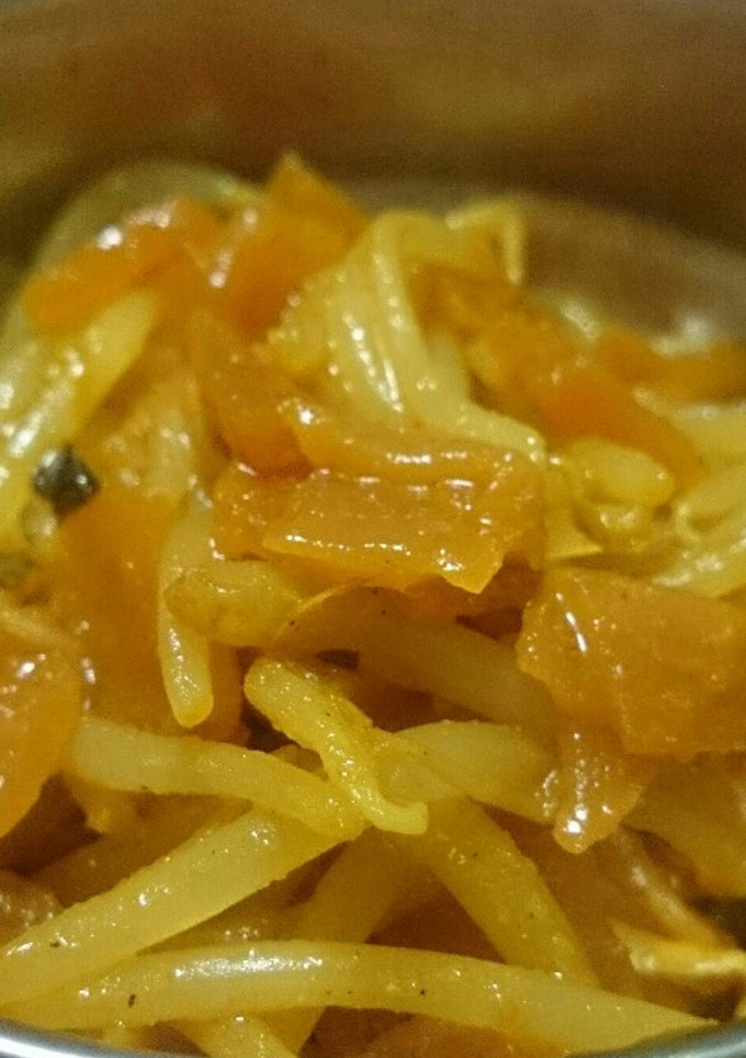 もやし＆福神漬けのカレー粉炒め-レシピのメイン写真