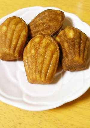 ビタントニオできなこマドレーヌ-レシピのメイン写真