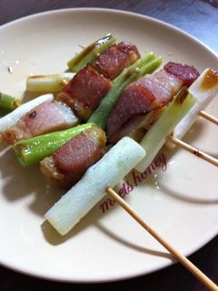 ベーコンとネギの串焼き-レシピのメイン写真