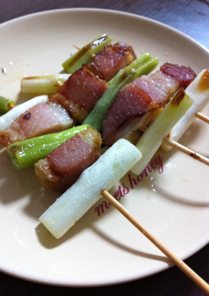 ベーコンとネギの串焼き-レシピのメイン写真