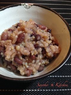 小豆粥-レシピのメイン写真