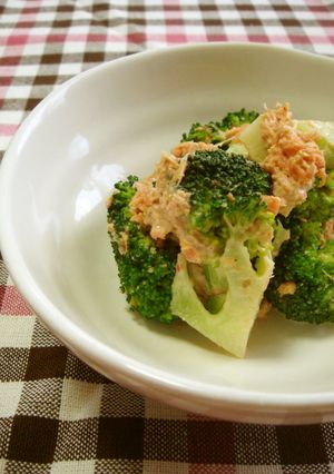 簡単☆ブロッコリーの鮭フレーク和え-レシピのメイン写真