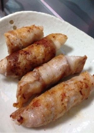 竹輪で豚バラしそチーズ巻き♥︎-レシピのメイン写真