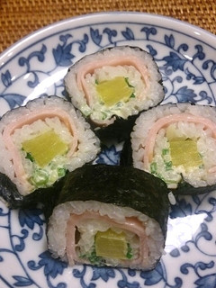 おしんこのサラダ巻き-レシピのメイン写真