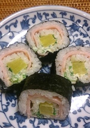 おしんこのサラダ巻き-レシピのメイン写真