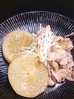 大根と豚バラの梅煮-レシピのメイン写真