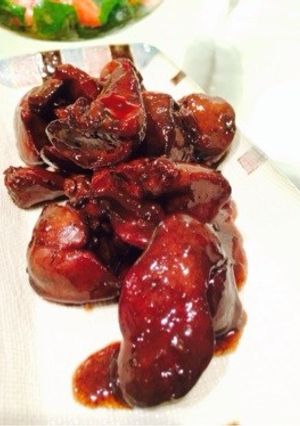 鶏レバーの赤ワイン煮♡ワインのおつまみに-レシピのメイン写真