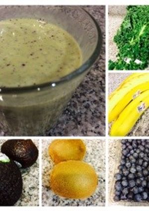 グリーンスムージー☆朝食に-レシピのメイン写真