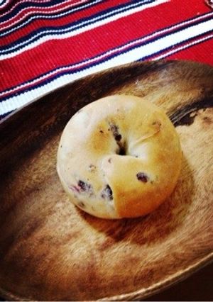 クランベリーとレーズンのベーグル-レシピのメイン写真