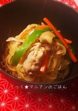 お手軽☆焼きビーフン-レシピのメイン写真