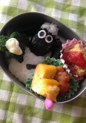 キャラ弁 ひつじのショーン♪-レシピのメイン写真