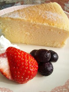 簡単☆スフレチーズケーキ-レシピのメイン写真