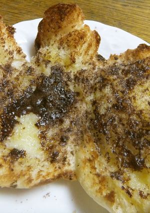 ココアパン～ズボラな朝食～-レシピのメイン写真