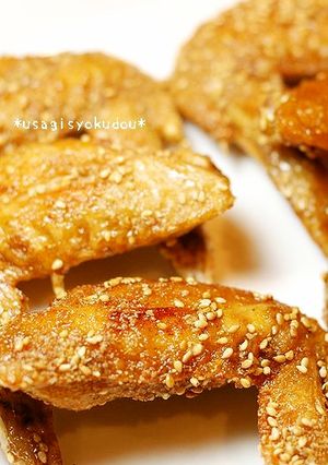 カリカリ♬名古屋風！手羽先の甘辛揚げ-レシピのメイン写真