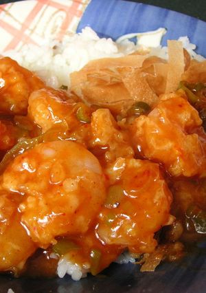 ♪エビチリ丼-レシピのメイン写真