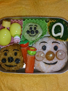 アンパンマン×3キャラ弁-レシピのメイン写真