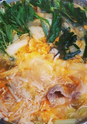 ぽっかぽか♪さっぱりキムチ鍋-レシピのメイン写真