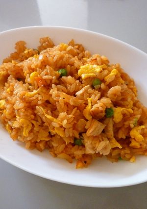 ずぼらさんに捧ぐ◆オムライス風チャーハン-レシピのメイン写真