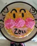 アンパンマンお寿司ケーキ 2歳の誕生日に
