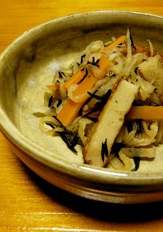 切り干し大根とはんぺんの炒り煮-レシピのメイン写真