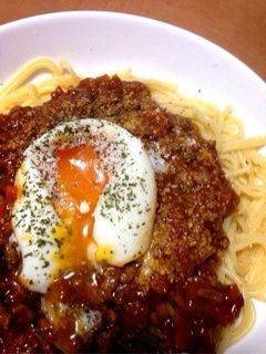 簡単アレンジ★ミートソースパスタ-レシピのメイン写真