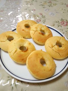 離乳食にも☆簡単♪卵無し焼きドーナツ-レシピのメイン写真