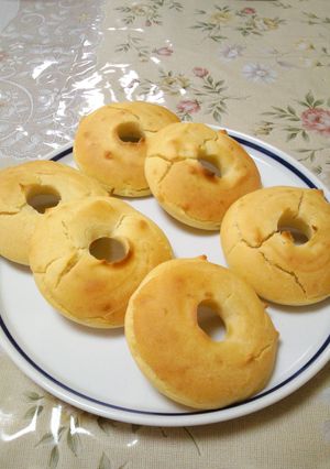 離乳食にも☆簡単♪卵無し焼きドーナツ-レシピのメイン写真