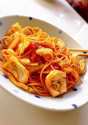 簡単ナポリタン！-レシピのメイン写真