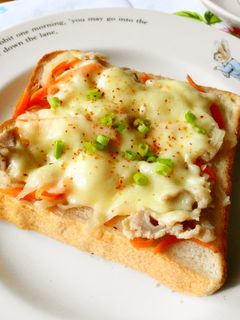 朝食に*切干大根のトースト-レシピのメイン写真