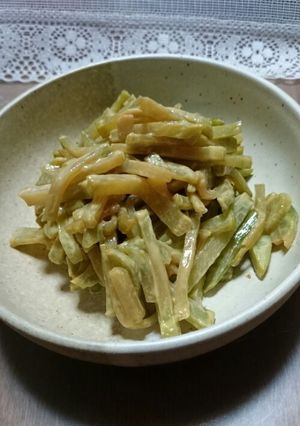 ☆ブロッコリーの茎で簡単一品☆-レシピのメイン写真